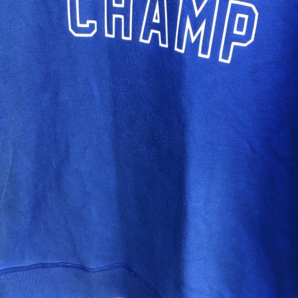 Reigning Champ Men's Medium Blue Crewneck Sweatshirt Canada Gym Workout Yoga - Picture 4 of 8